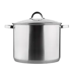 Garnek ze stali nierdzewnej z pokrywką FABIO 15 l