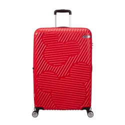 Большой чемодан American Tourister Mickey Clouds - classic red