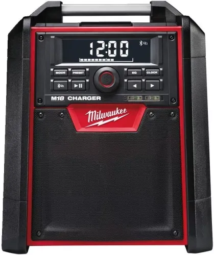 Bluetooth Radyo Milwaukee M18 RC-0 ile şarj cihazı