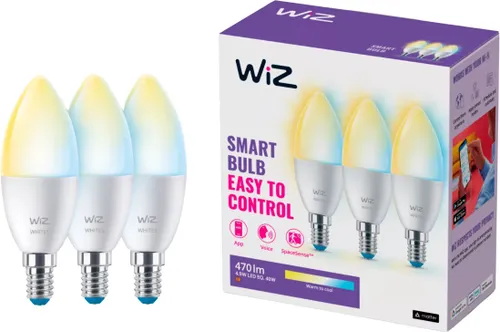 Inteligentna żarówka LED WIZ 929002448733 4.9W E14 Wi-Fi Bluetooth (3 szt.)
