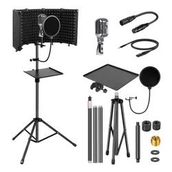 Mikrofon z ekranem akustycznym MUSICMATE MM-450 StudioMaster Pro