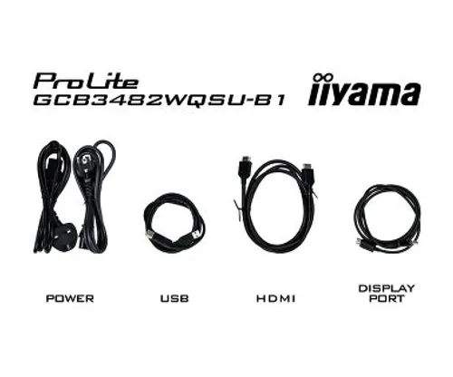 Monitor iiyama G-Master GCB3482WQSU-B1 34" 3K VA 120Hz 0,6ms MPRT Zakrzywiony Gamingowy