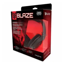 Słuchawki przewodowe z mikrofonem Creative Sound Blaster Blaze Nauszne Czarny