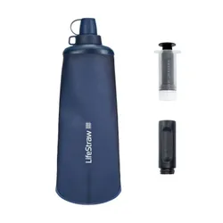 Butelka z filtrem LifeStraw Peak 1 l - mountain blue