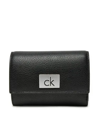 Женский кошелек Calvin Klein Ck Plaque Small Trifold W/Zip Wallet K60K612834