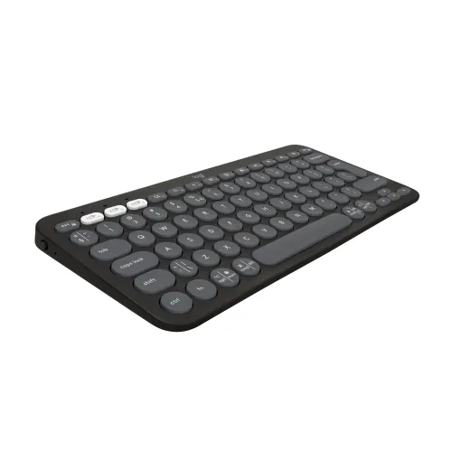 Klawiatura membranowa Logitech Pebble Keys 2 K380s - grafitowy