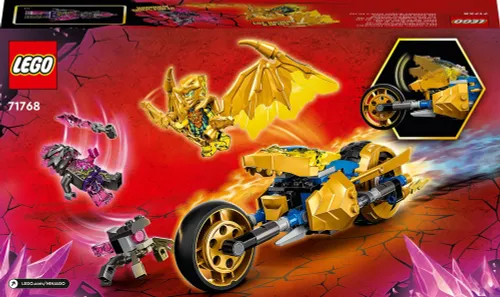 LEGO 71768 NINJAGO Złoty smoczy motocykl Jaya