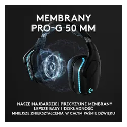 Наушники геймерские / игровые Logitech G935 Черные (981-000744)