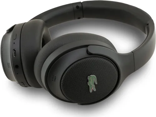 Słuchawki nauszne LACOSTE Petit Pique ANC Czarny