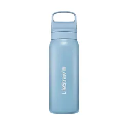 Butelka termiczna z filtrem LifeStraw Go Steel 2.0 0,7 l - icelandic blue