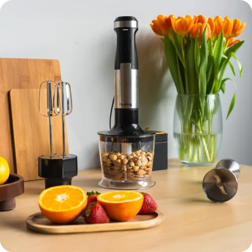 Blender Huslog HUS1048 1500W Rozdrabniacz Końcówka do ubijania