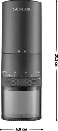 Młynek do kawy Sencor SCG 4000BK