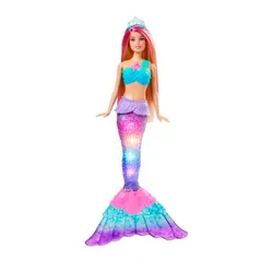 Mattel Barbie Malibu Mermaid Doll Мерцающие огни