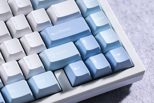 Klawiatura gamingowa Mchose G75 Cabbage Tofu Switch V2 bezprzewodowa mechaniczna podświetlana niebieski