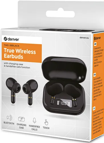 Słuchawki douszne DENVER TWE-38 Czarny