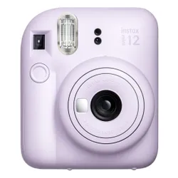 Aparat FUJIFILM Instax Mini 12 Fioletowy Pokrowiec + Album + Ramki + Sznurek + Klamerki