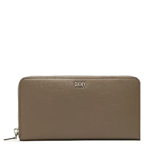 Büyük Kadın Cüzdan DKNY Bryant-Yeni Zip Aroun R8313658 Tuffle TRF