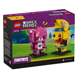 LEGO 40760 BrickHeadz Przygodowy Skórek z Tropików I Dowódczyni Drużyny Przytulanek