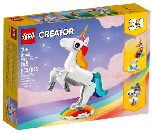LEGO Creator 3w1 31140 Magiczny jednorożec