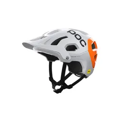 Kask rowerowy POC Tectal Race MIPS NFC - white/orange