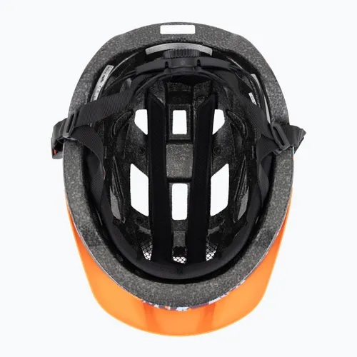 Kask rowerowy dziecięcy UVEX Air Wing 2 papaya/bubble blue