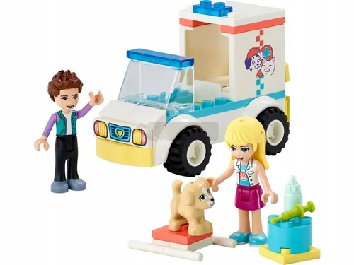 LEGO FRIENDS 41694 KARETKA KLINIKI DLA ZWIERZĄTEK