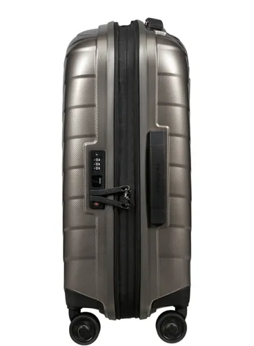 Маленький расширяемый чемодан Samsonite Attrix 55 см (20/23 см) - dune