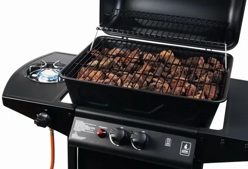 Activa Halifax grătar de grădină cu gaz de lavă 5,5 kW 48 cm x 37 cm