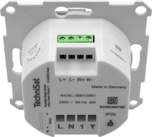 Radioodbiornik TechniSat DigitRadio UP 55 Radio FM DAB+ Bluetooth Biały