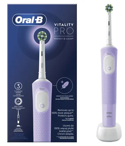 Szczoteczka rotacyjna ORAL-B Vitality Pro D103 Fioletowy