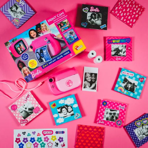 Aparat natychmiastowy LISCIANI Barbie Print Różowy
