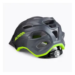 Kask rowerowy dziecięcy Alpina Carapax black neon/yellow
