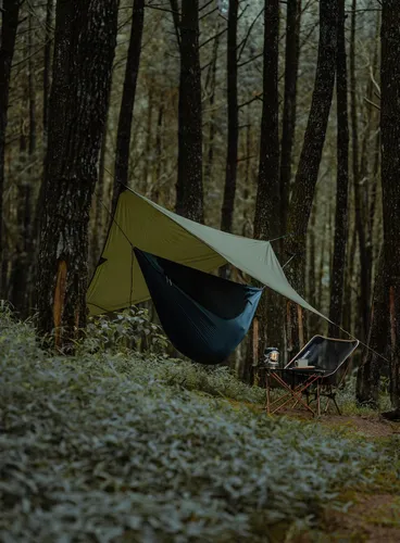 Hamak Ticket To The Moon Lightest Pro Hammock - navy blue