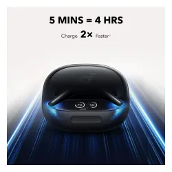 Słuchawki bezprzewodowe Soundcore Liberty 4 Pro Dokanałowe Bluetooth 5.3 Zielony