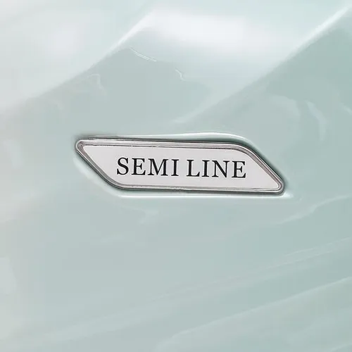 Большой Жесткий Чемодан Semi Line T5648-3 Бирюзовый