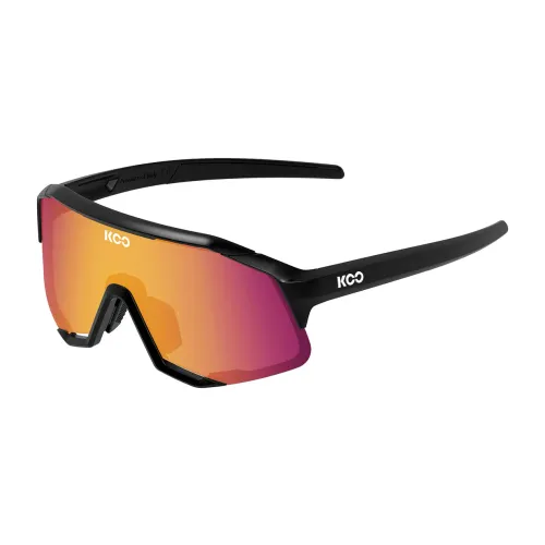 Okulary przeciwsłoneczne Koo Demos black/photochromic fuchsia