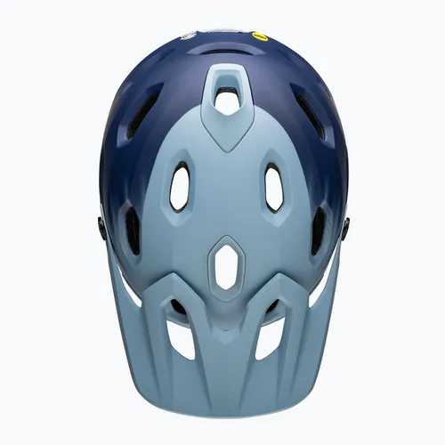 Kask rowerowy Bell FF Super DH MIPS Spherical matte light blue/navy