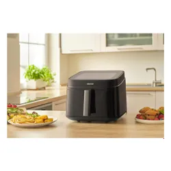 Air Fryer Frytkownica beztłuszczowa SENCOR SFR 6900BK 6.5l z 12 automatycznymi programami i okienkiem do obserwacji postępów