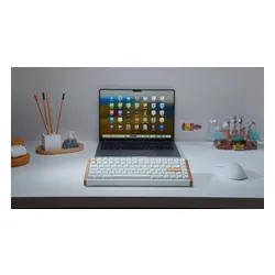 Klawiatura KEYCHRON K2 HE Wireless Magnetic Switch Special Edition Biały