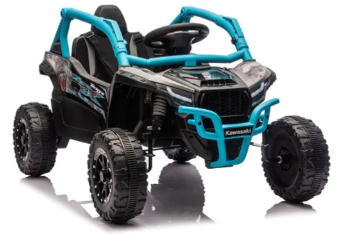 Auto Na Akumulator Buggy Terenowe Kawasaki Js330 24V LED Pilot Skóra Eva
