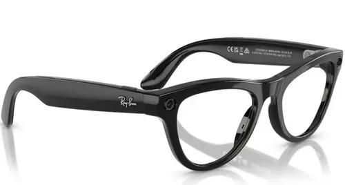 Okulary RAY BAN Meta Skyler Czarny Połysk