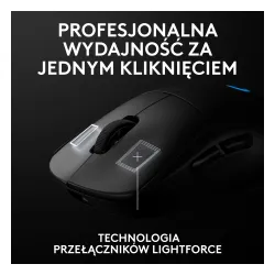 Myszka gamingowa Logitech G Pro 2 Lightspeed Czarny