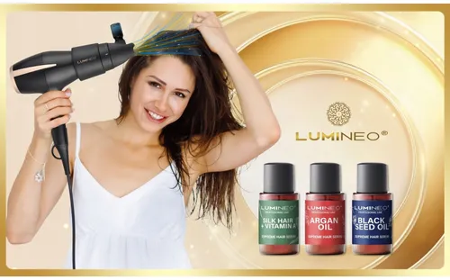 Suszarka LUMINEO HD100BI + Zestaw serum 3 x 20 ml