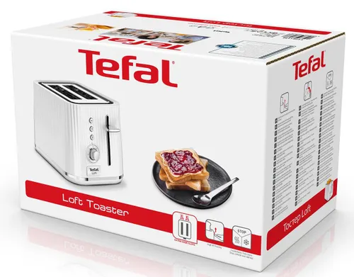 Тостер Tefal Loft TT7611 (белый)