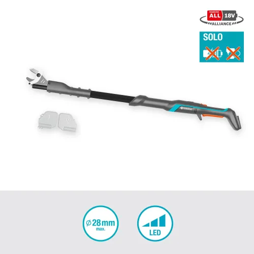 Nożyce akumulatorowe do gałęzi GARDENA EasyCut 110/18V P4A (bez akumulatora) 14772-55