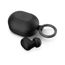 Słuchawki bezprzewodowe 3mk FlowBuds 6.0 Dokanałowe Bluetooth 6.0 Czarny