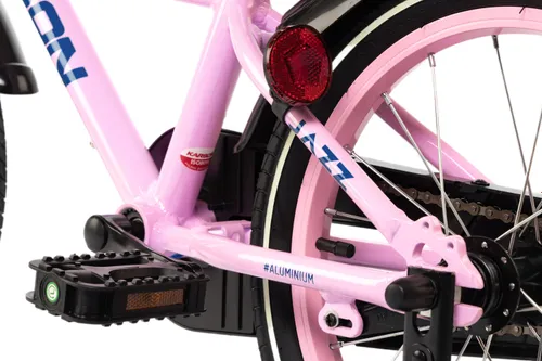 Rower dziecięcy KARBON Jazz 16 cali dla dziewczynki Różowy