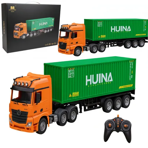 Ciężarówka zdalnie sterowana TIR z naczepą COIL na pilota