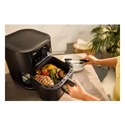 Air Fryer Frytkownica beztłuszczowa BRAUN MultiFry 5 HF5073 6l z okienkiem do obserwacji postępów gotowania