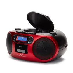 Radiomagnetofon Aiwa Boombox BBTC-660DAB/RD Bluetooth DAB+ Czerwony